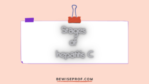 Stages of hepatitis C