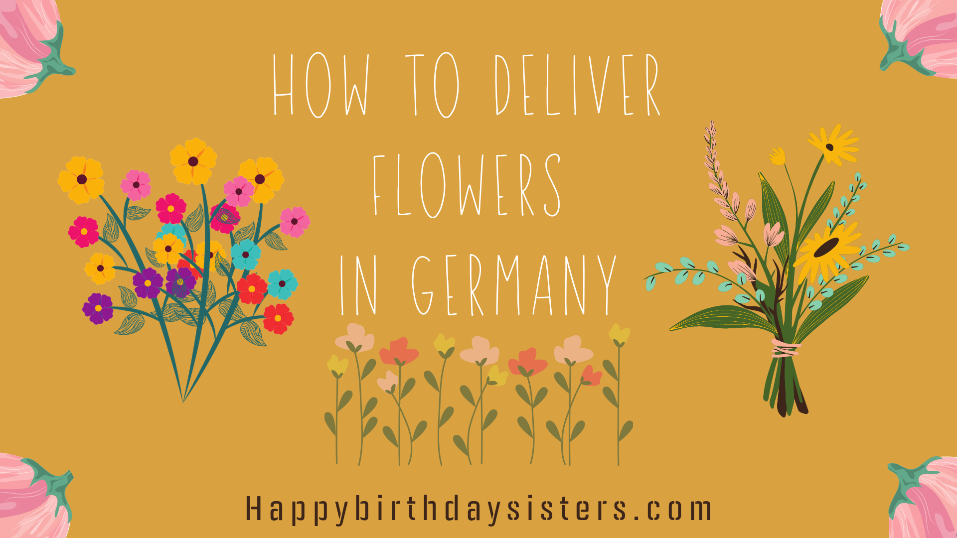 How to Deliver Flowers in Germany