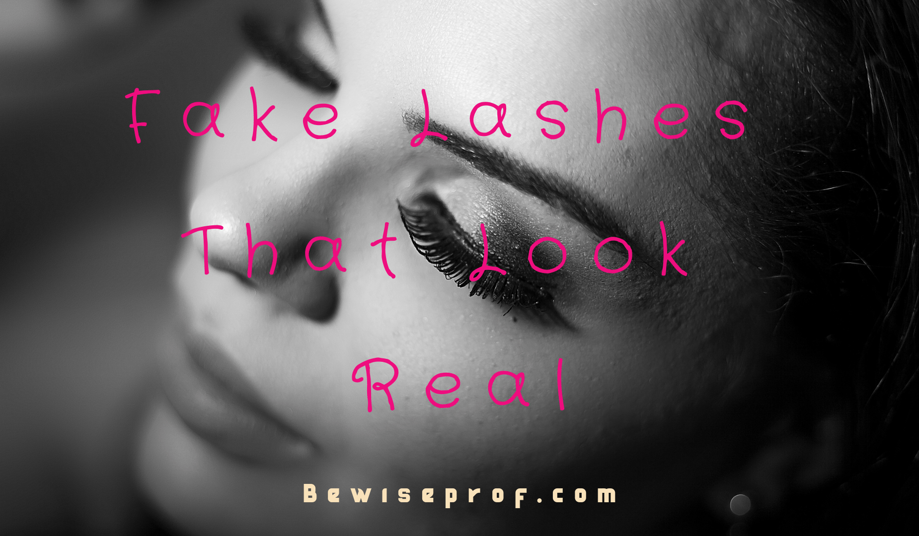Fake Lashes That Look Real