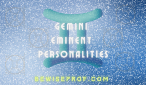 Gemini Eminent Personalities