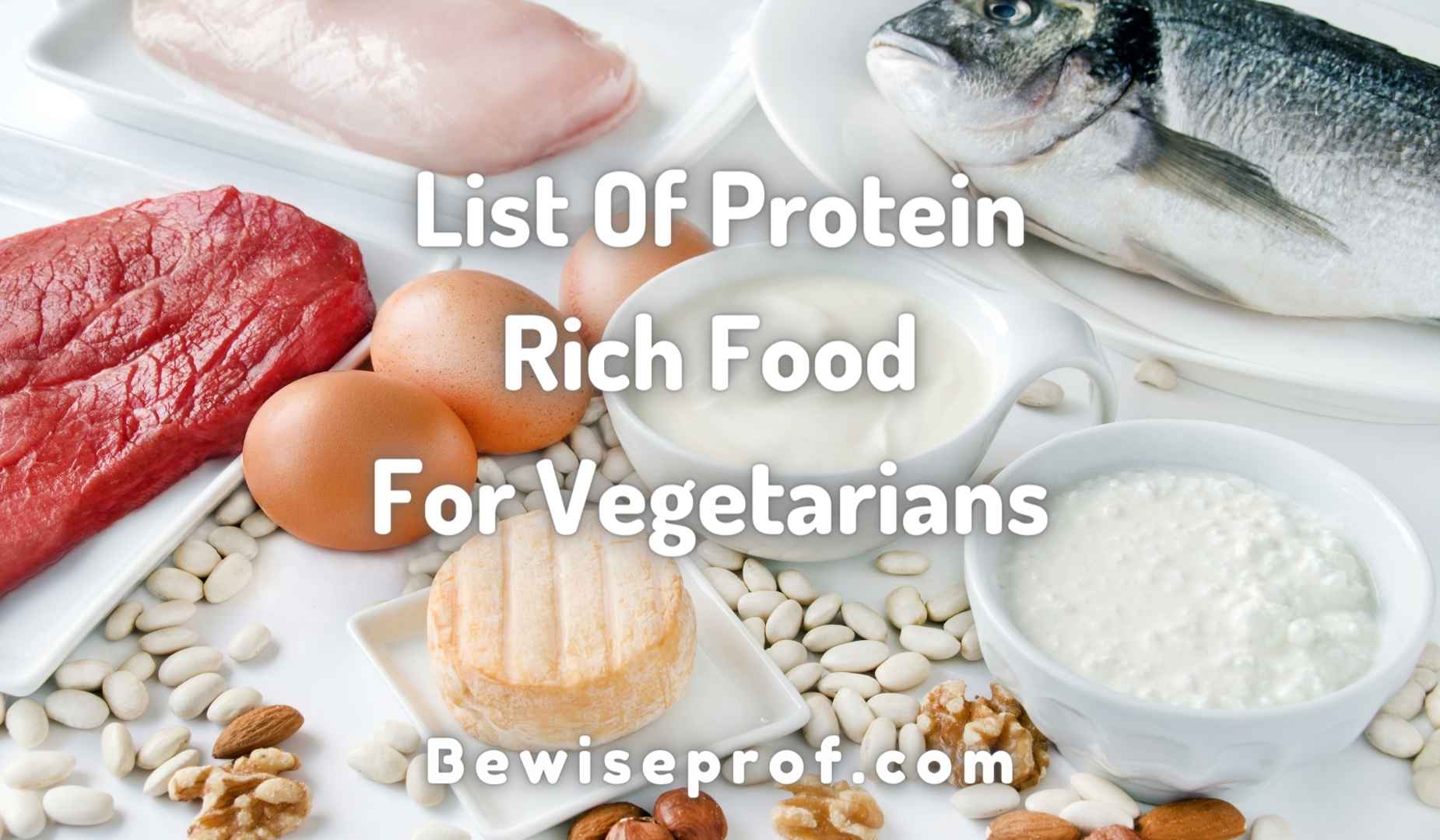 List Of Protein Rich Food Veg