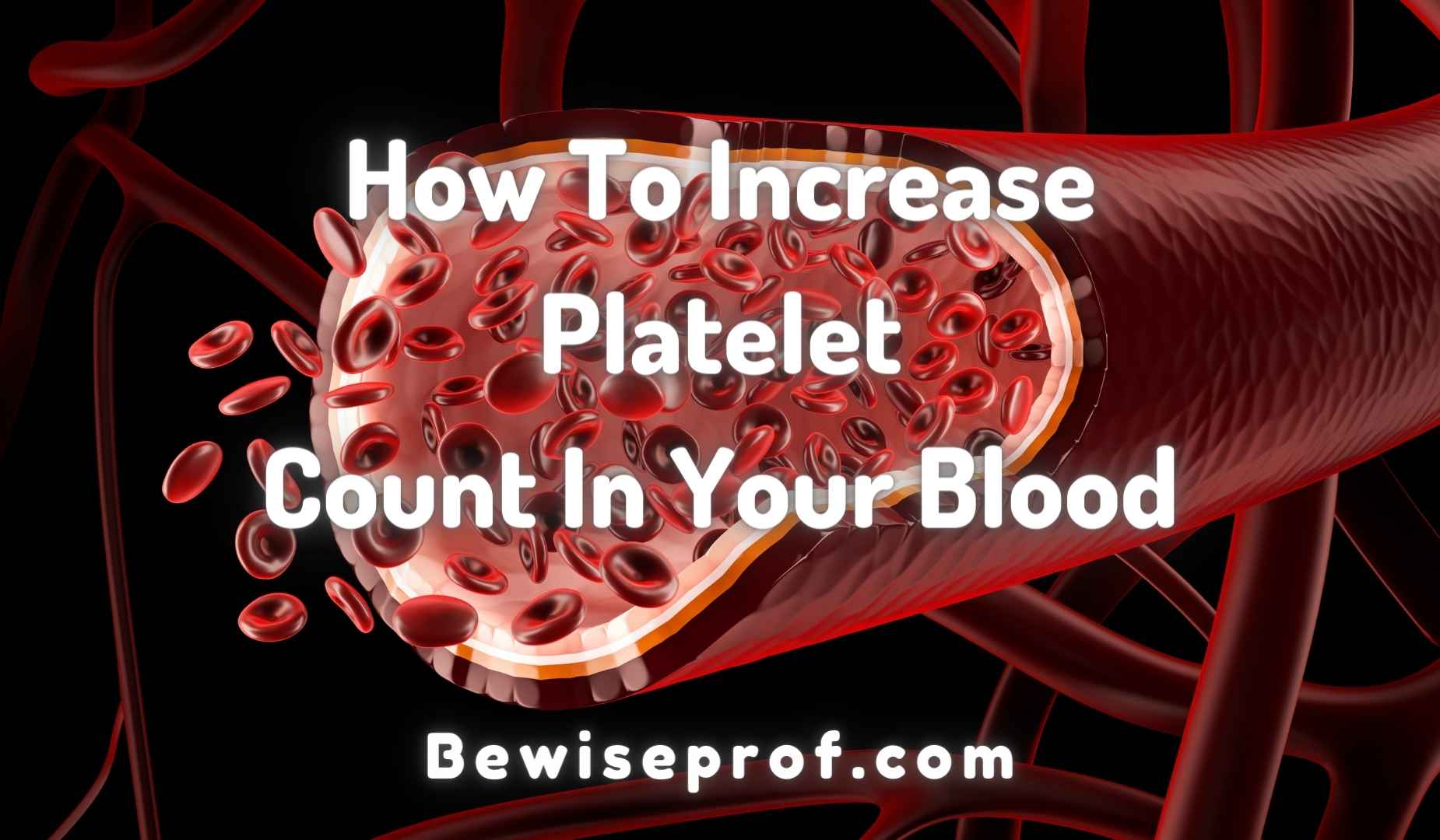 How To Increase Platelet Count In Your Blood