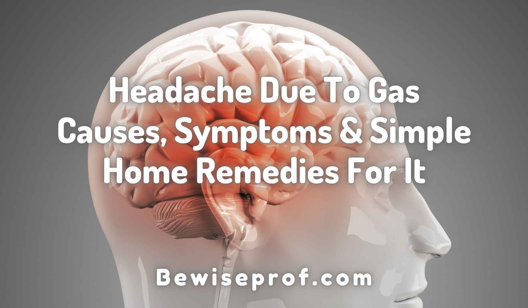 Sakit Kepala Karena Gas