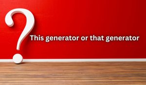 This generator or that generator