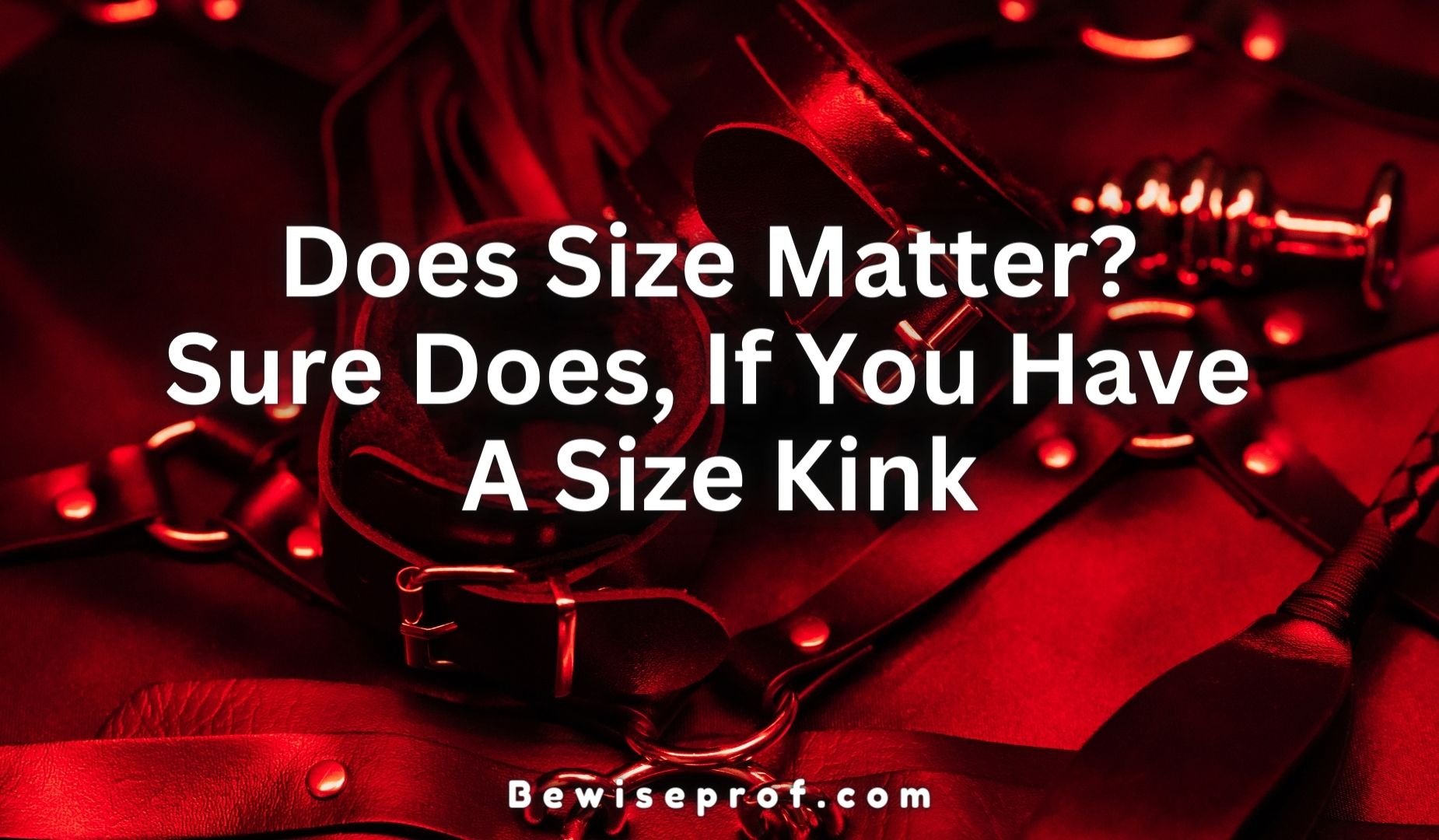 Does Size Matter? Sure Does, If You Have A Size Kink