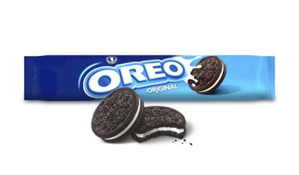 Ingredients used in making Oreos